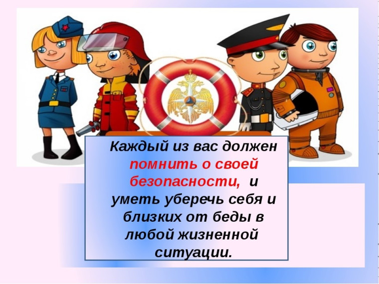 Урок безопасности «Научи себя беречь!».